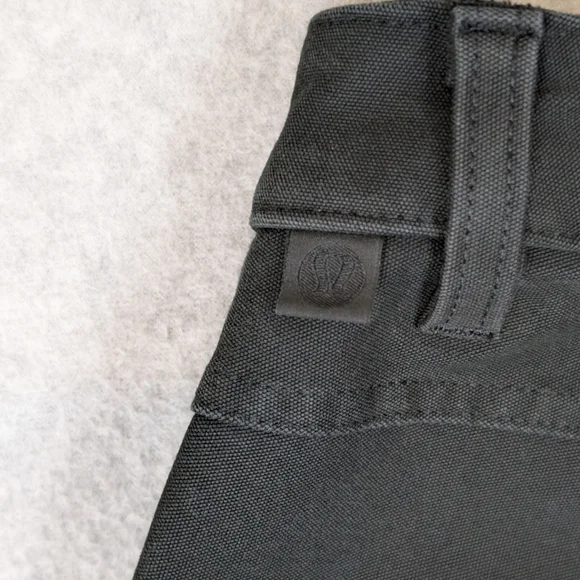 Lululemon ABC Utilitech Pants Mens 32 Black Stretch Canvas M5ABPS FITS LIKE SLIM - Picture 10 of 10
